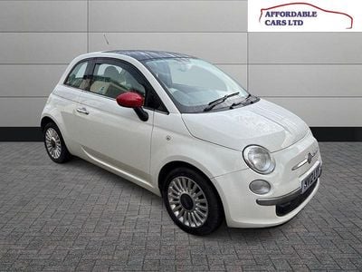 Used Fiat 500 Lounge 69 HP (50 kW) 2012 White Hatchback