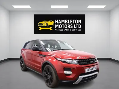 Used Land Rover Range Rover evoque Dynamic 2014 Red SUV