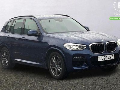 Used BMW X3 M Sport 292 HP (214 kW) 2020 Blue SUV