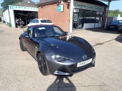 Used Mazda MX5 Inclusive 160 HP (117 kW) 2018 Grey Cabriolet