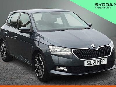 Used Skoda Fabia SE Drive 70 HP (51 kW) 2021 Quartz grey metallic Hatchback