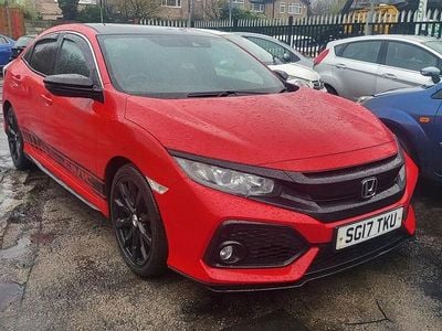 Red Used 2017 Honda Civic SR Hatchback | £11,500 (Fair price)