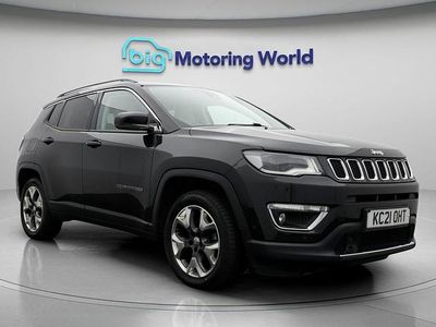 Black Used 2021 Jeep Compass Limited SUV | £12,600 (Fair price)