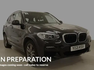 Used BMW X3 M Sport 184 HP (135 kW) 2021 Black SUV