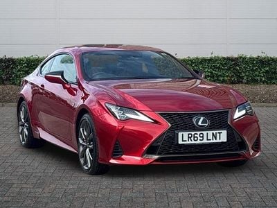 Used Lexus RC300h Sport Line 2019 Red Coupe
