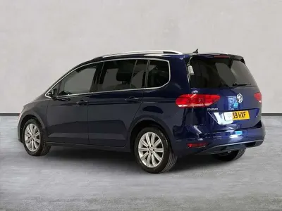 Usado VW Touran SEL 150 HP (110 kW) 2019 Azul Monovolume