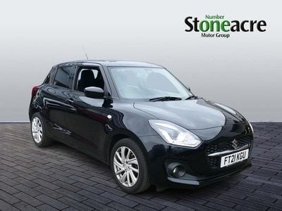 Used Suzuki Swift SZ-T 83 HP (61 kW) 2021 Black Hatchback