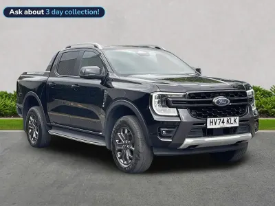 Used Ford Ranger Wildtrack 205 HP (150 kW) 2024 Black Pickup