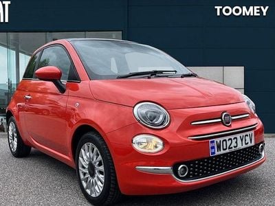 Used Fiat 500 69 HP (50 kW) 2023 Orange Hatchback