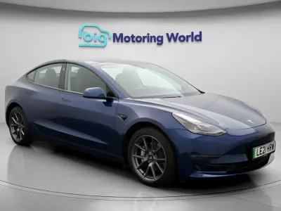 Used Tesla Model 3 Long Range AWD 366 kW (498 HP) 2021 Blue Sedan