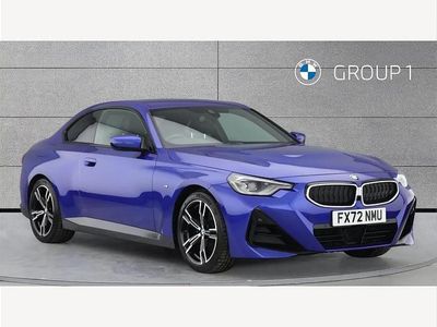 Used BMW 220 M Sport 184 HP (135 kW) 2022 Blue Coupe