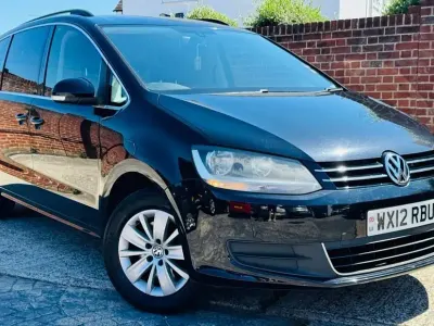 Used VW Sharan SE 150 HP (110 kW) 2012 Black MPV