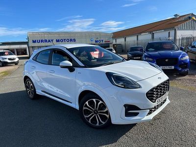 White Used 2020 Ford Puma ST-Line Hatchback | £12,995 (Fair price)