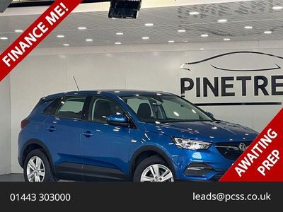 Used Vauxhall Grandland X S 130 HP (95 kW) 2019 Blue SUV