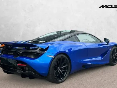 Used McLaren 720S 720 HP (529 kW) 2023 Blue Coupe