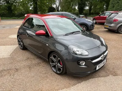 Begagnad Vauxhall Adam S 2017 Grå Halvkombi