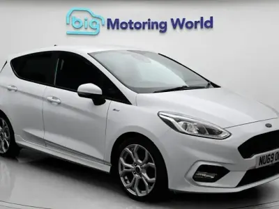 Used Ford Fiesta ST-Line X 125 HP (91 kW) 2019 White Hatchback
