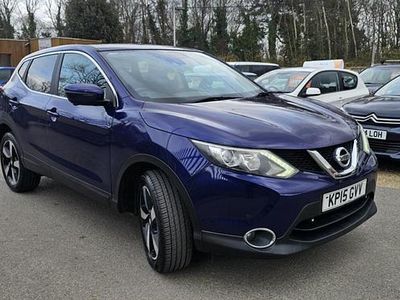 Used Nissan Qashqai N-TEC 110 HP (80 kW) 2015 Blue SUV