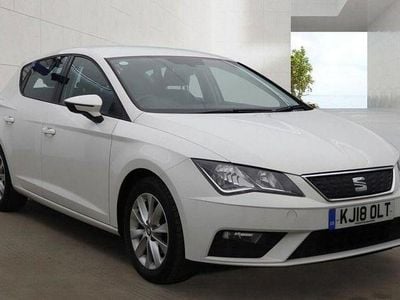 Begagnad Seat Leon Ecomotive 115 HK (84 kW) 2018 Vit Halvkombi