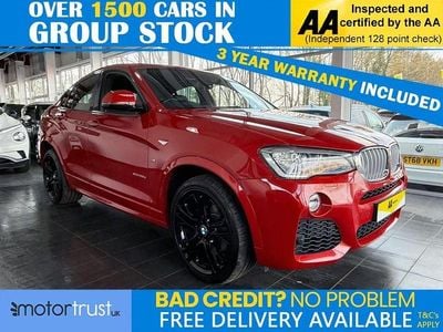 Used BMW X4 M Sport 313 HP (230 kW) 2018 Red SUV