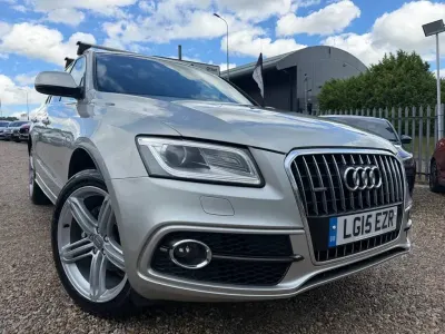 Used Audi Q5 S-line plus 177 HP (130 kW) 2015 Silver SUV