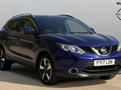 Begagnad Nissan Qashqai N-Vision 115 HK (84 kW) 2017 Blå SUV