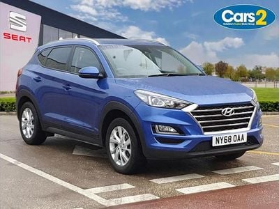 Blue Used 2019 Hyundai Tucson SE SUV | £10,281 (Good price)