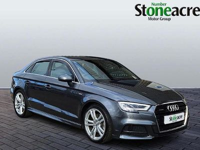 Used Audi A3 S-Line 184 HP (135 kW) 2017 Grey Sedan