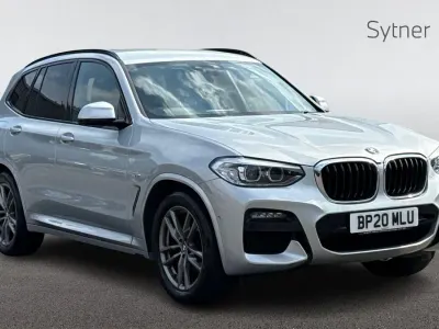 Used BMW X3 M Sport 187 HP (137 kW) 2020 Silver SUV