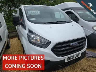 Used Ford Transit Custom 130 HP (95 kW) 2021 White Van