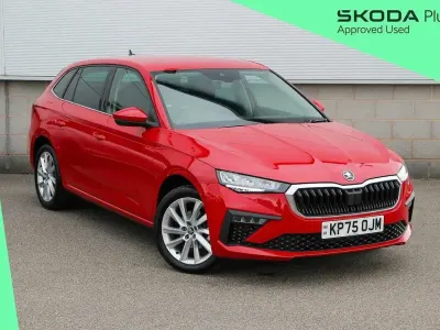 Used Skoda Scala SE L 115 HP (84 kW) 2025 Velvet red metallic Hatchback