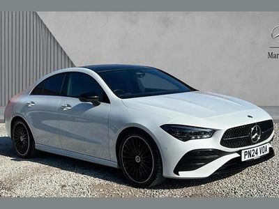 Used Mercedes CLA180 AMG Line Premium Plus 134 HP (98 kW) 2024 White Sedan