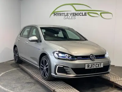 Used VW Golf VII GTE 204 HP (150 kW) 2017 Silver Hatchback