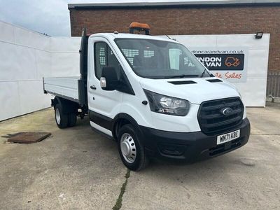 Used Ford Transit S 130 HP (95 kW) 2021 White Cabriolet