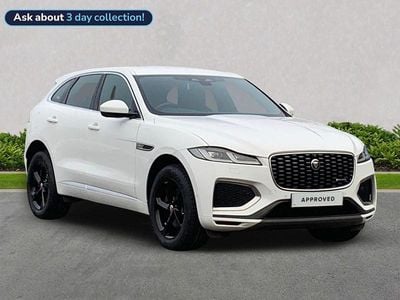 White Used 2021 Jaguar F-Pace R-Dynamic SUV | £26,859 (Good price)