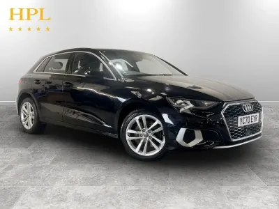 Used Audi A3 Sportback Sport 110 HP (80 kW) 2020 Black Hatchback