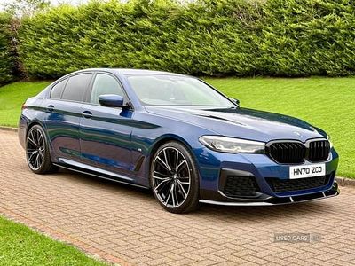 Blue Used 2020 BMW 520 M Sport Sedan | £22,495 (Expensive)
