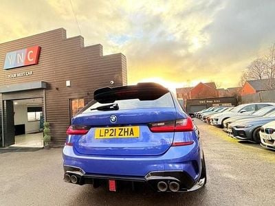 Used BMW 330e M Sport 2021 Blue Estate