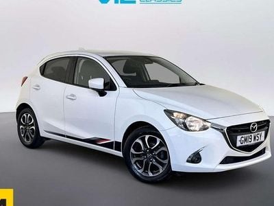 Begagnad Mazda 2 Inclusive 90 HK (66 kW) 2019 Vit Halvkombi