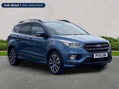 Used Ford Kuga ST-Line 120 HP (88 kW) 2019 Blue SUV