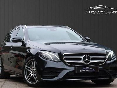 Used Mercedes E220 AMG line 194 HP (142 kW) 2017 Black Estate
