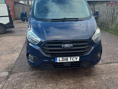 Used Ford Transit Custom Trend 130 HP (95 kW) 2018 Blue Van