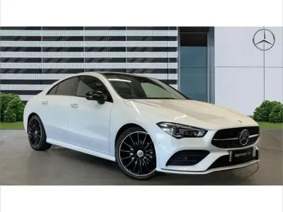 Used Mercedes CLA180 AMG Line Premium Plus 134 HP (98 kW) 2023 White Coupe