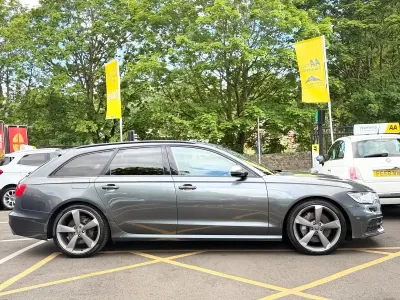 Used Audi A6 Black Edition 313 HP (230 kW) 2013 Grey Estate