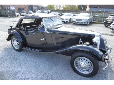 Used MG TD 1974 Black Cabriolet