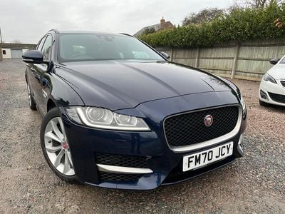 Used Jaguar XF R-Sport 2020 Blue Estate