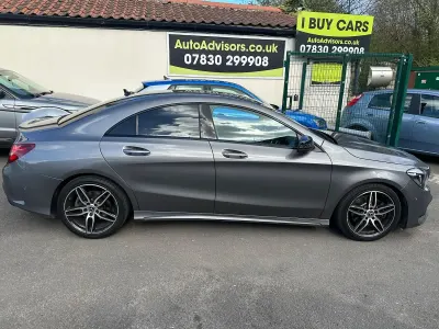 Used Mercedes CLA220 AMG line 177 HP (130 kW) 2017 Grey Sedan