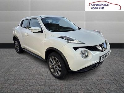 Used Nissan Juke Tekna 2015 White SUV