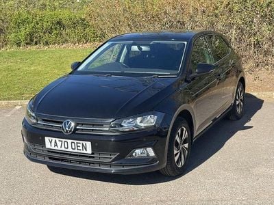 Used VW Polo Match 80 HP (58 kW) 2021 Black Hatchback