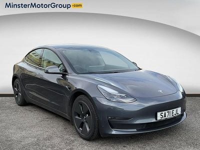 Grey Used 2021 Tesla Model 3 Long Range AWD Sedan | £16,640 (Fair price)